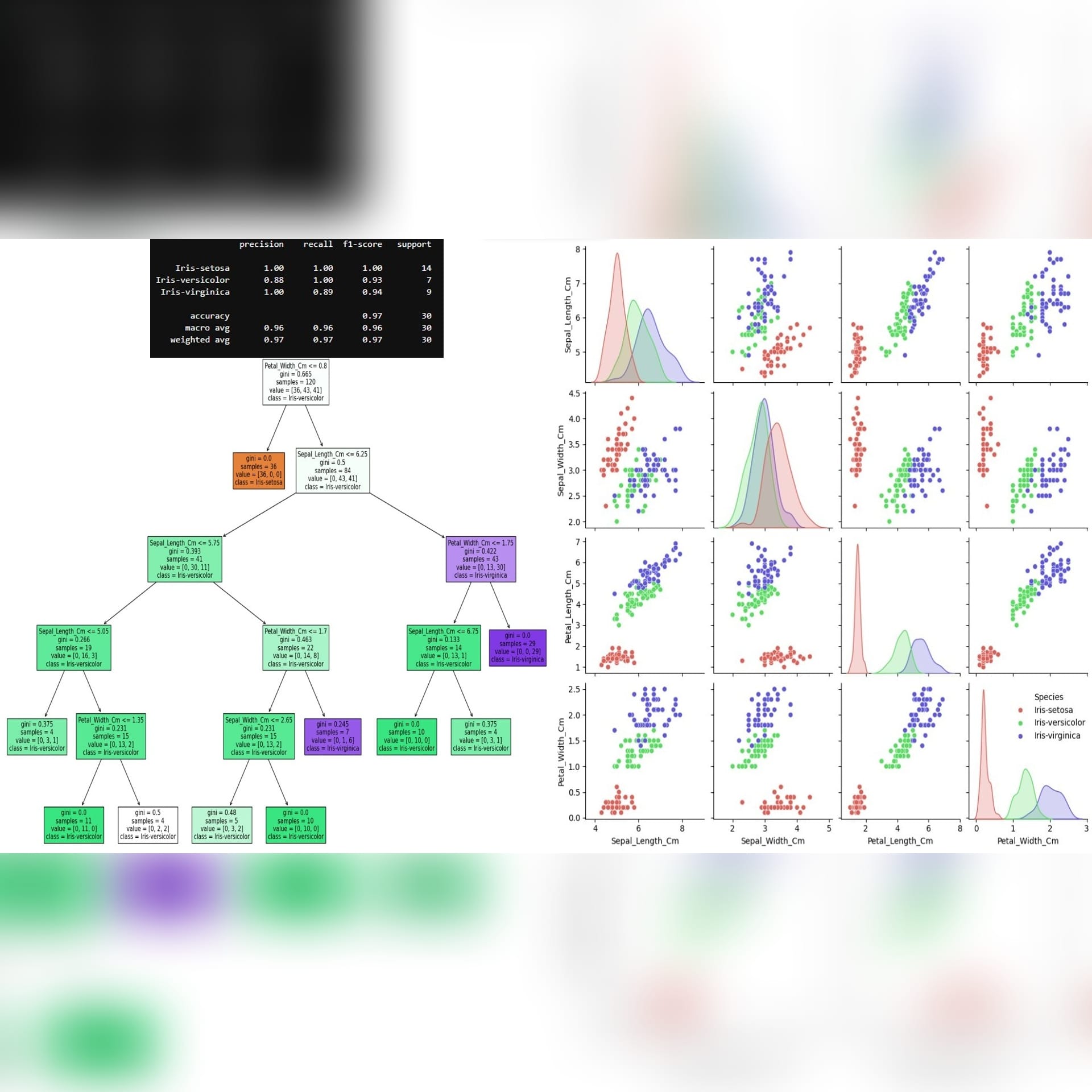 ML Decision Tree Iris